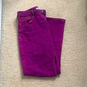 Purple Straight Leg Pacsun Jeans